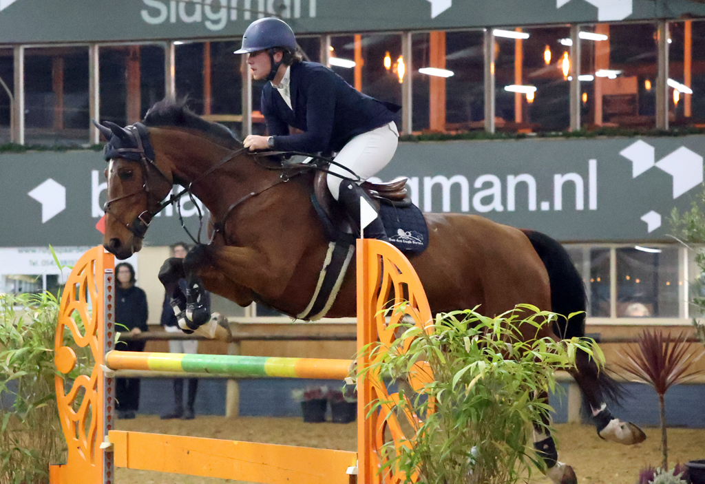 Roderick van den Engh met Lover Boy.