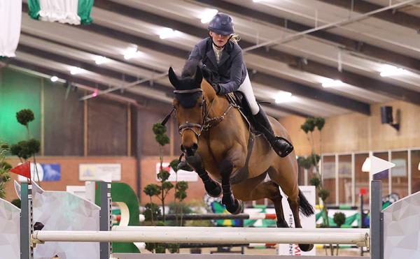 Foto Noëlle Klokman met Lightning Isriwica © Marjon Hoen.