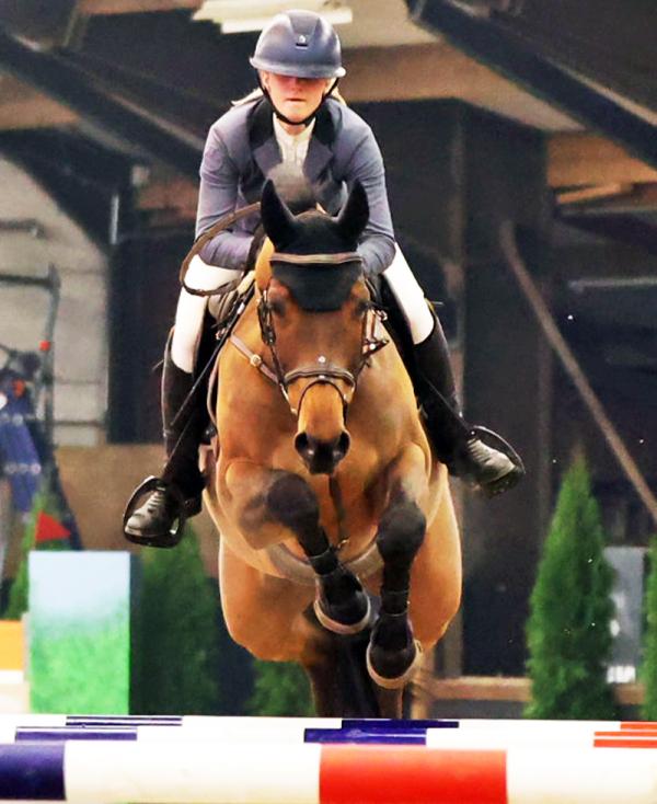 Noëlle Klokman met Lightning Isriwica.