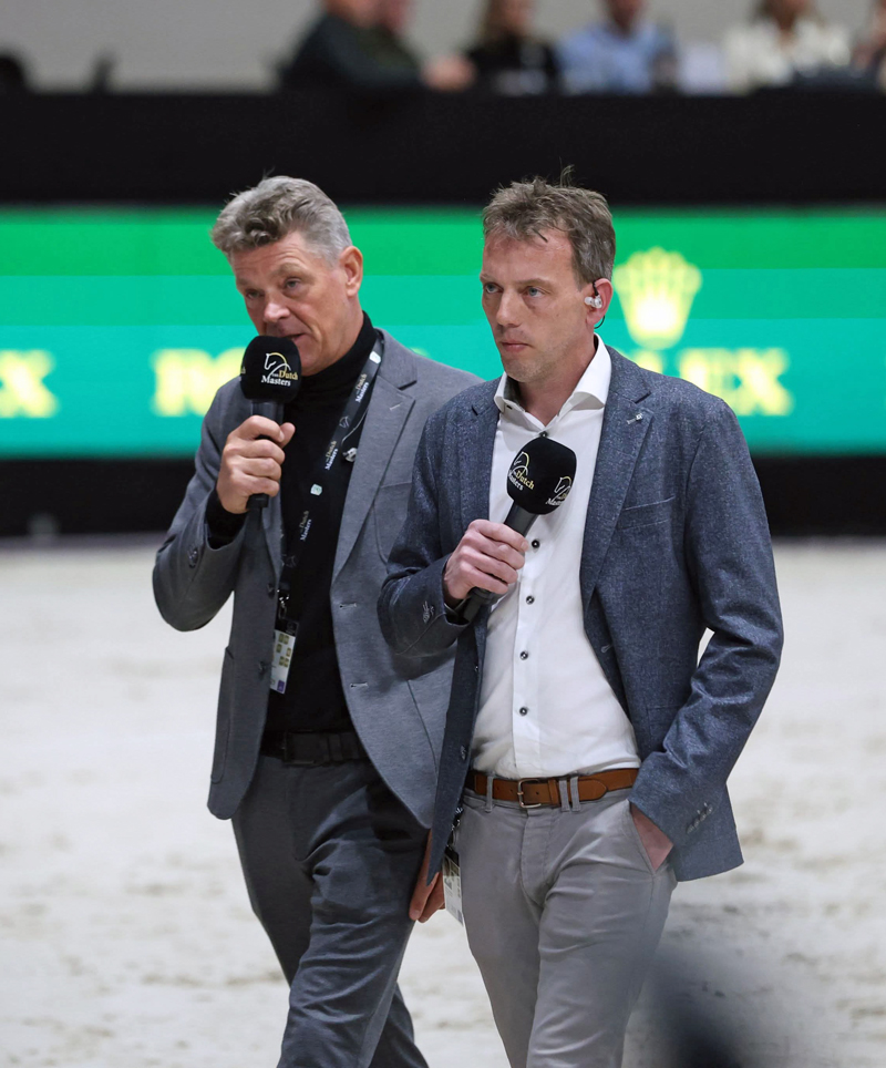 Jeroen Dubbeldam (links) en Harrie Smolders. Foto © Ashley Claus.