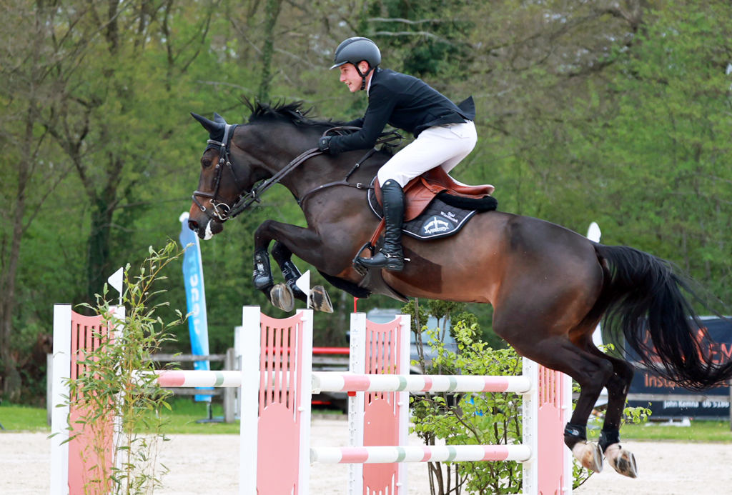 Wesley ter Harmsel moest met Limit B de zege op de valreep afstaan.