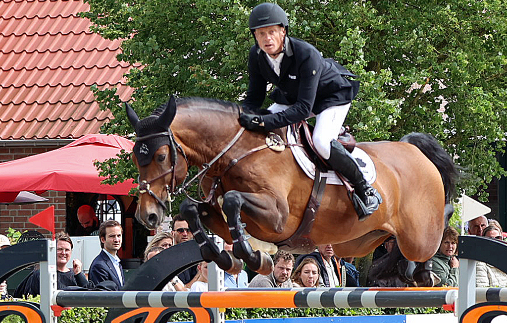 Foto Willem Greve met Cero Blue TN © Hippisch Twente